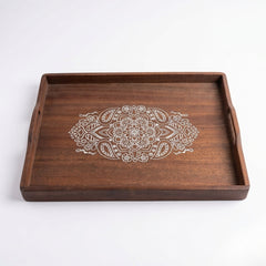 Printed wooden tray k-2