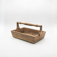 Wooden basket D-6
