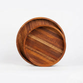 Round Tray (Mahogany) k-22