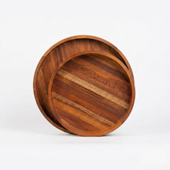 Round Tray (Mahogany) k-22