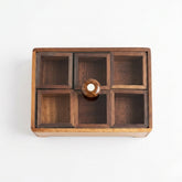 Wooden spice box k-18