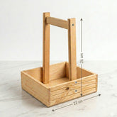 Wooden basket P-28