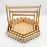 Hexagone Handle Basket P-13