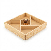 Wooden dry fruit basket k-6