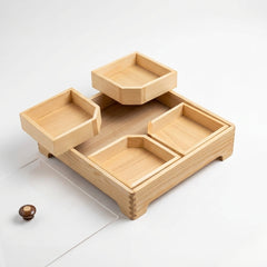4 port dry fruit tray k-19