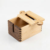 Wooden tissue box k-23