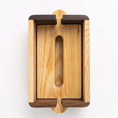 Wooden tissue box k-23