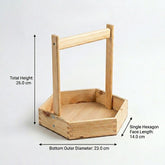 Hexagone basket P-34