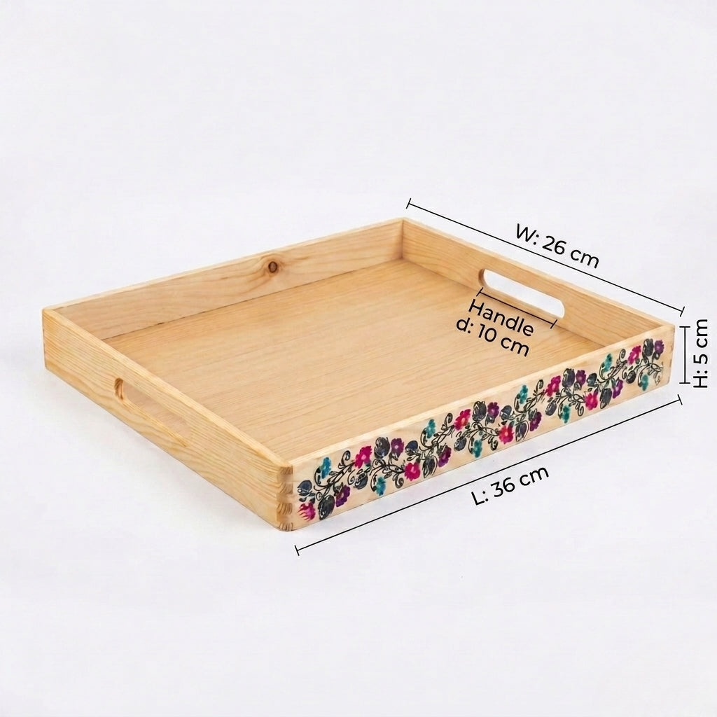 Digital printed tray k4