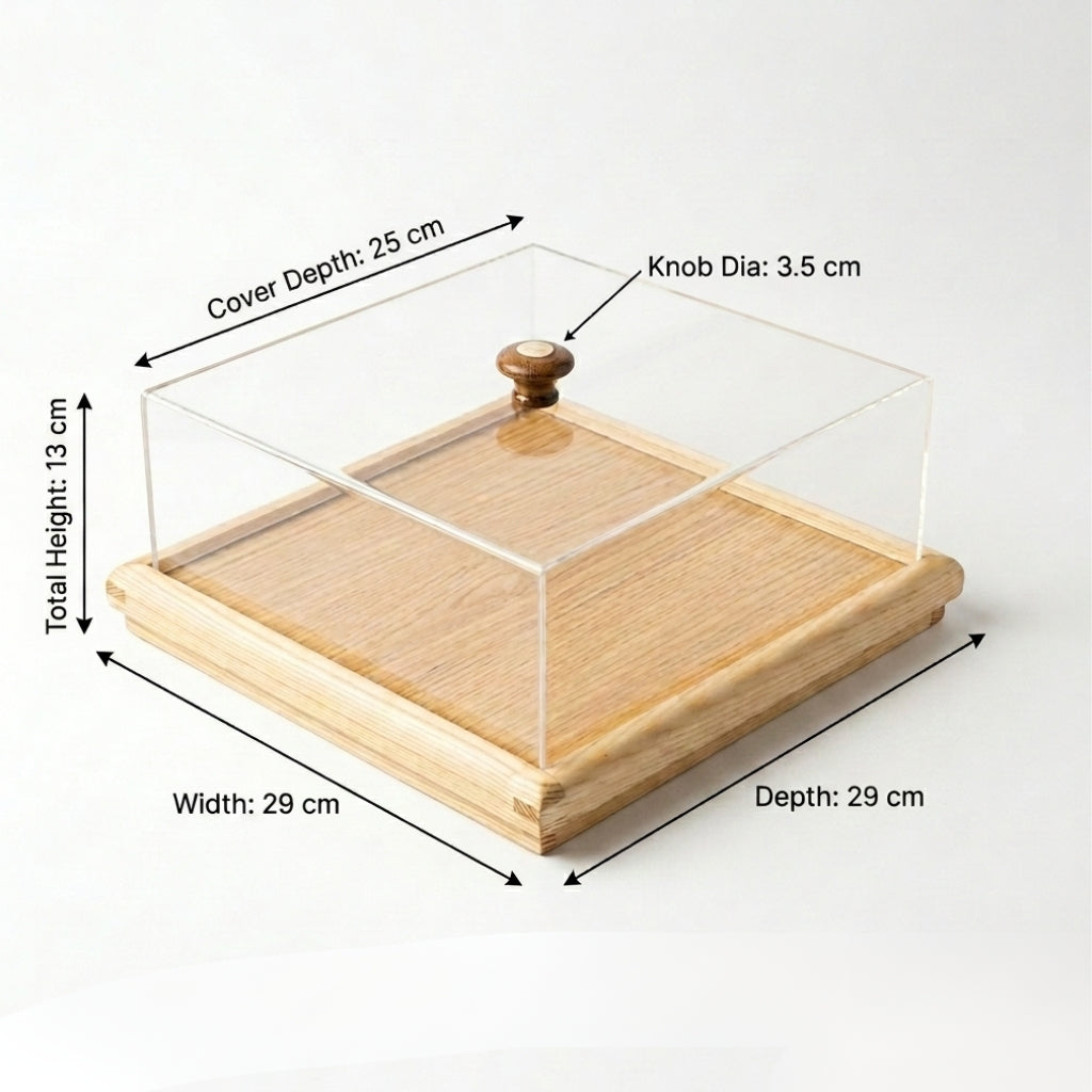 Wooden cake box k-5