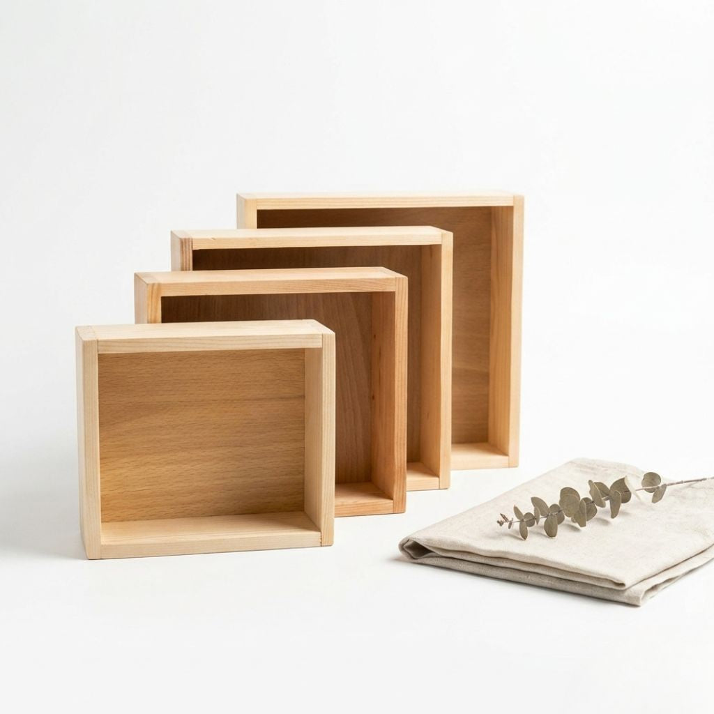 Wooden box P-25