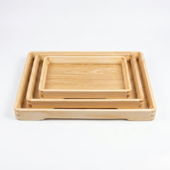 Tea tray pine k-1