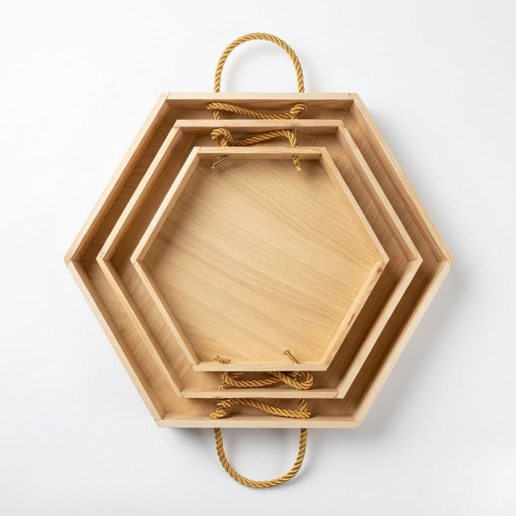 Hexagon Tray height 2.5 P-23
