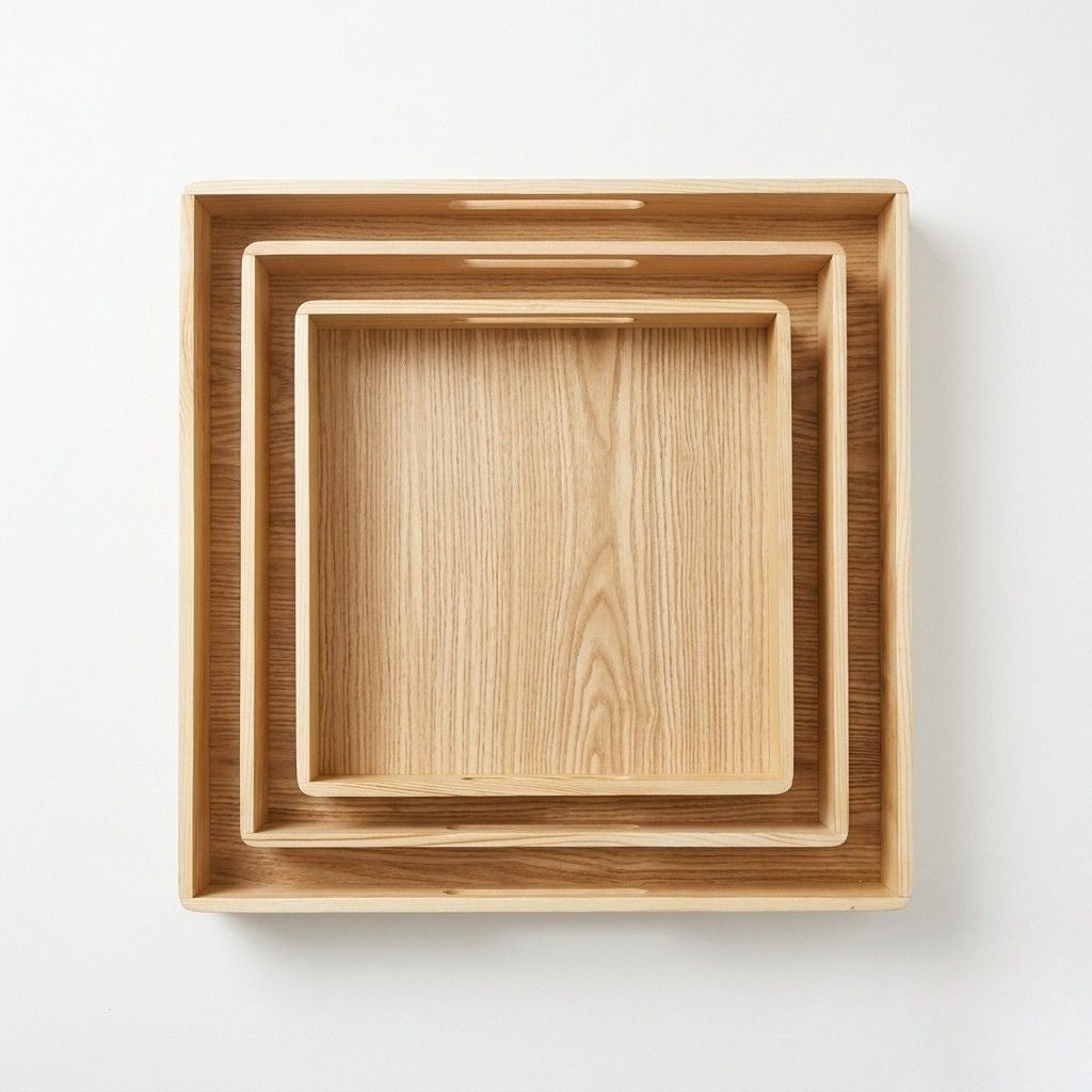Wooden tray P-33