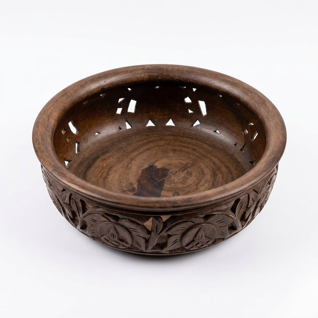 Wooden bowl D-15