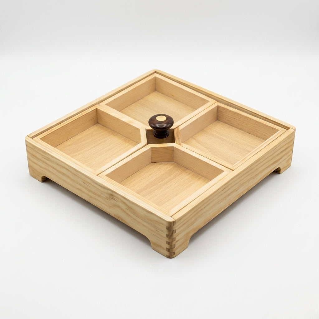 4 port dry fruit tray k-19