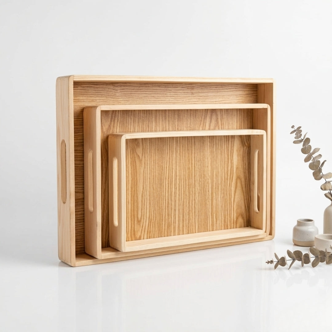 Wooden tray P-32