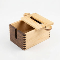 Wooden tissue box k-23