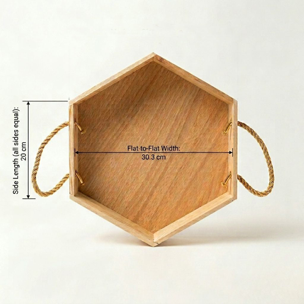 Hexagon Tray height 2.5 P-23