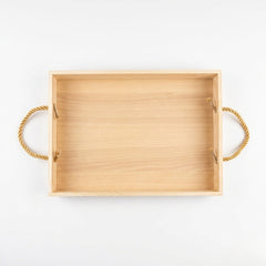 Tray-(Natural pine) Rectangle p-1