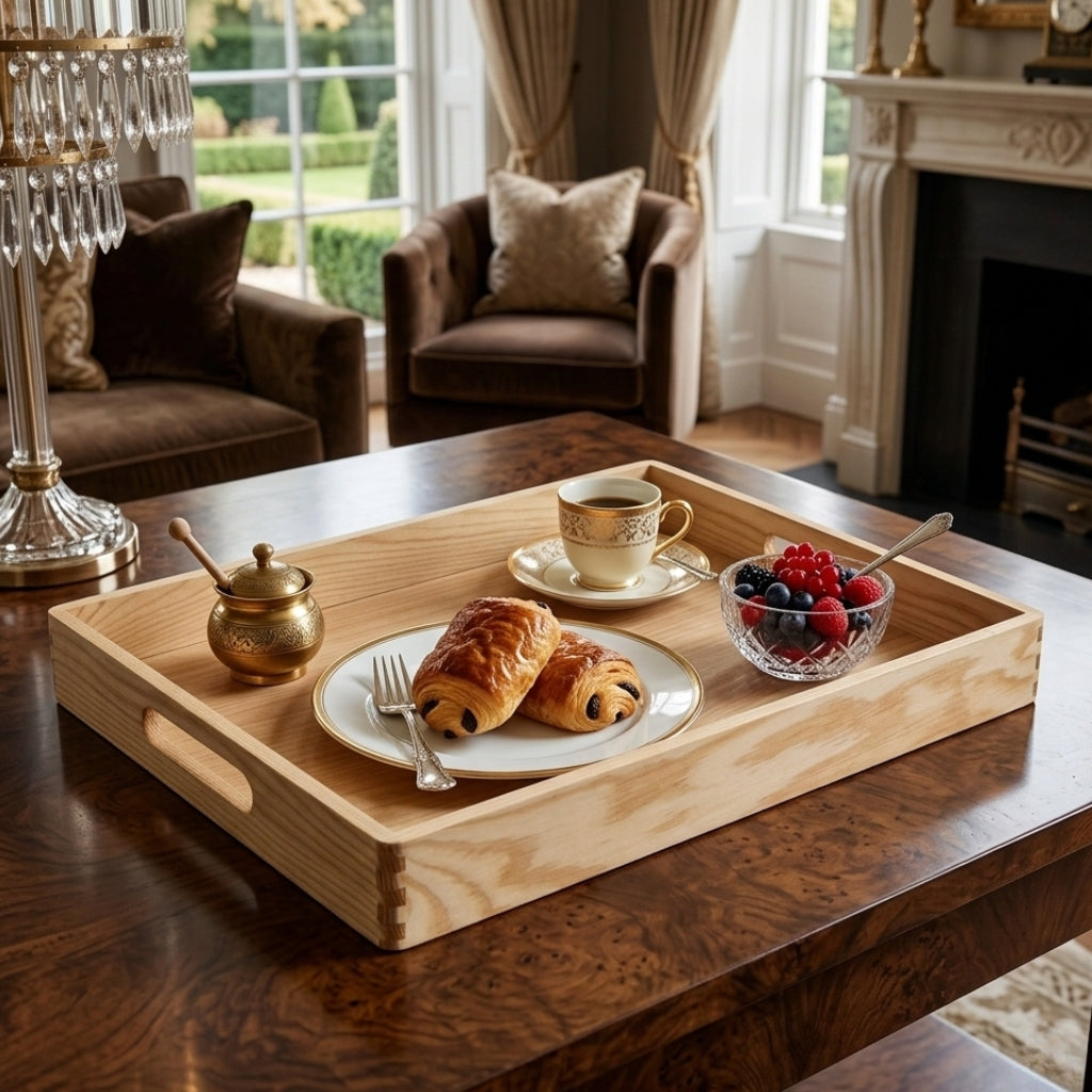 natural pine wood tray k-03