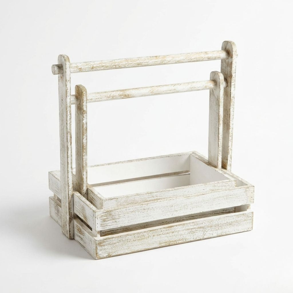 Wooden gift basket P-39