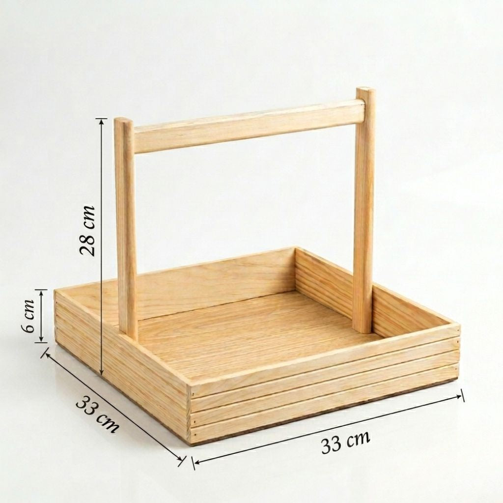 Handle Basket Square p-7