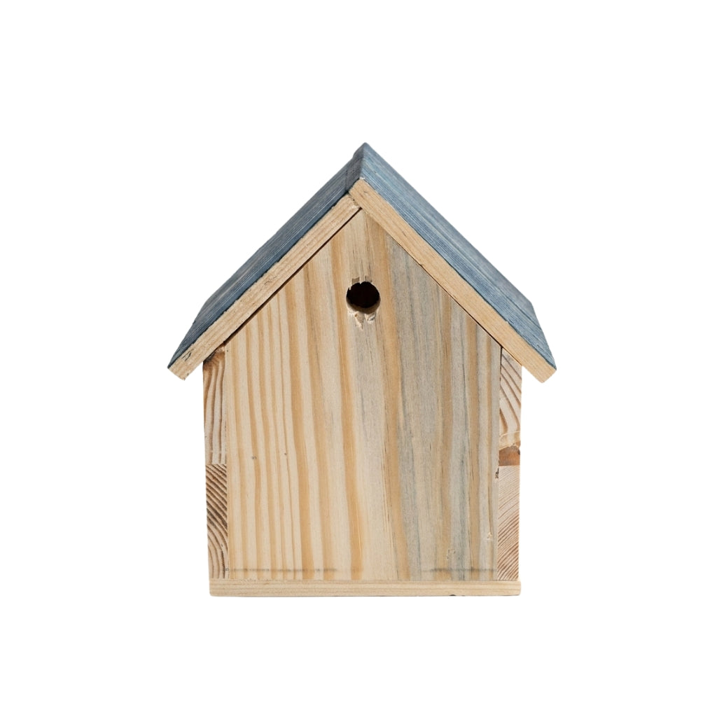 pine wood bird house D-12