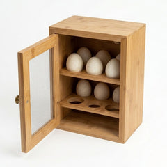 Wooden egg cabinet D-21