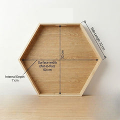 Large Hexagon Tray P-21